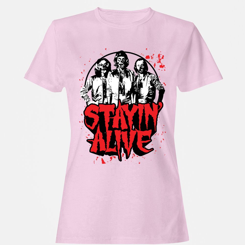 Bee Gees Stay Alive - Light Pink - 9