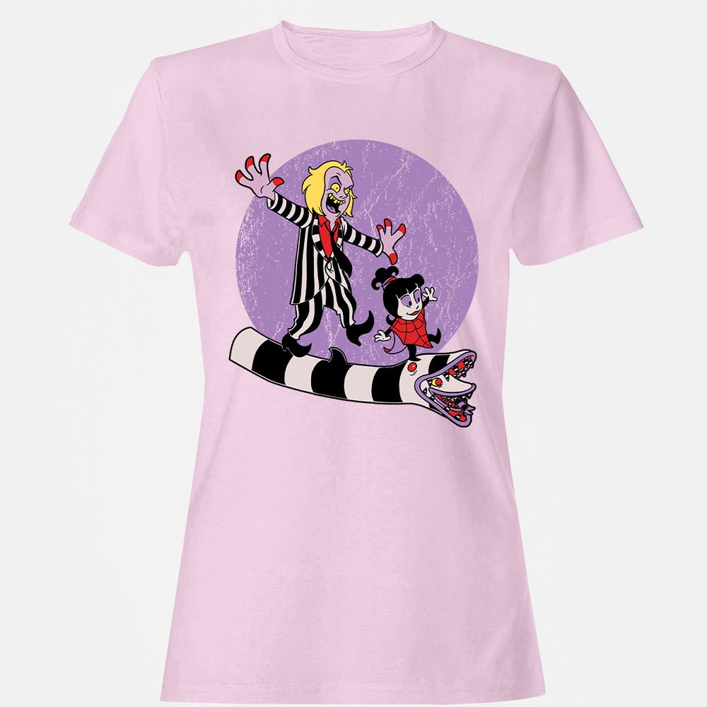 Women's T-Shirt - EHAGCZGR - Light Pink - 9