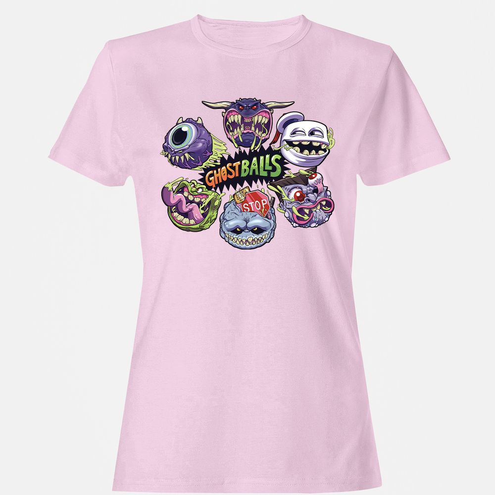 Women's T-Shirt - KDZ9XH1C - Light Pink - 9
