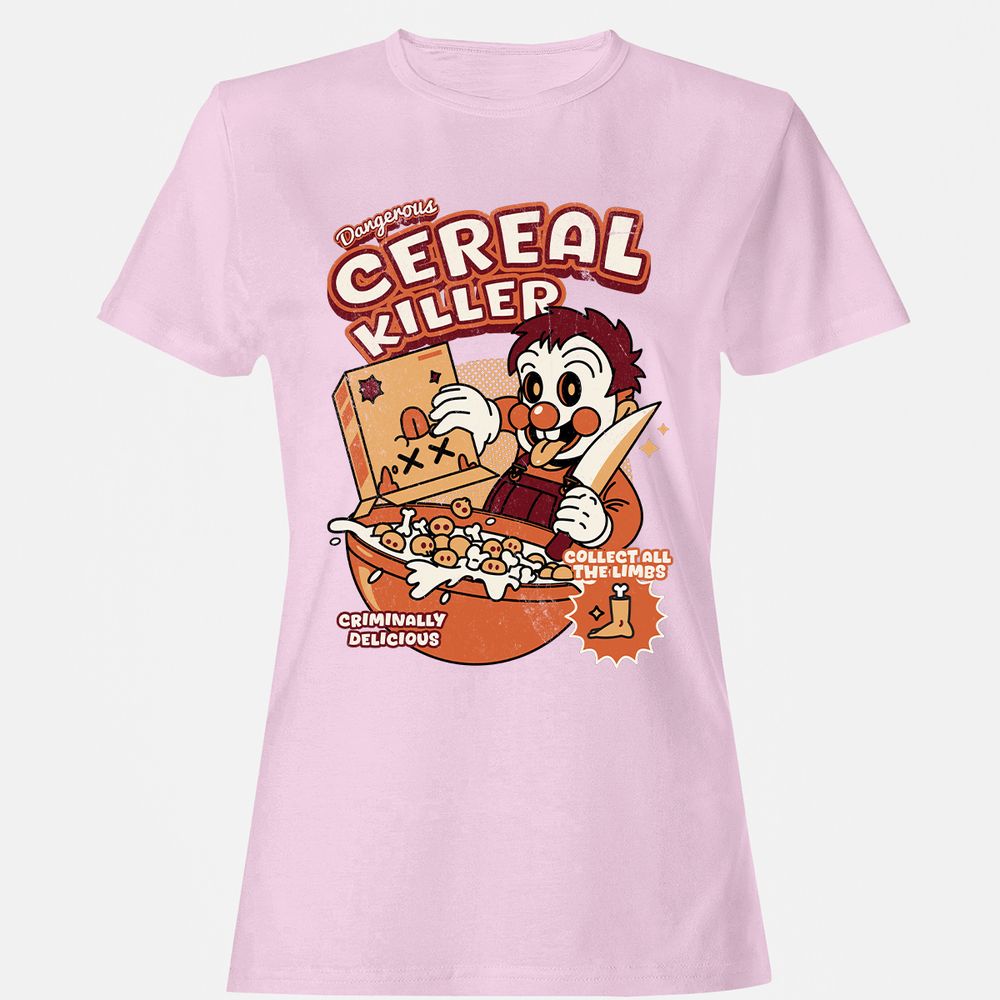 Women's T-Shirt - FD3CKEHZ - Light Pink - 9