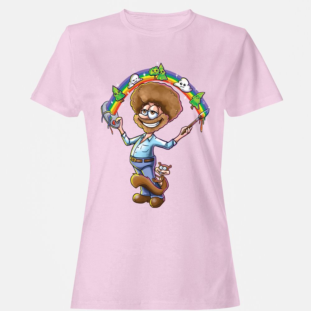 Women's T-Shirt - Z5VYS4F8 - Light Pink - 9