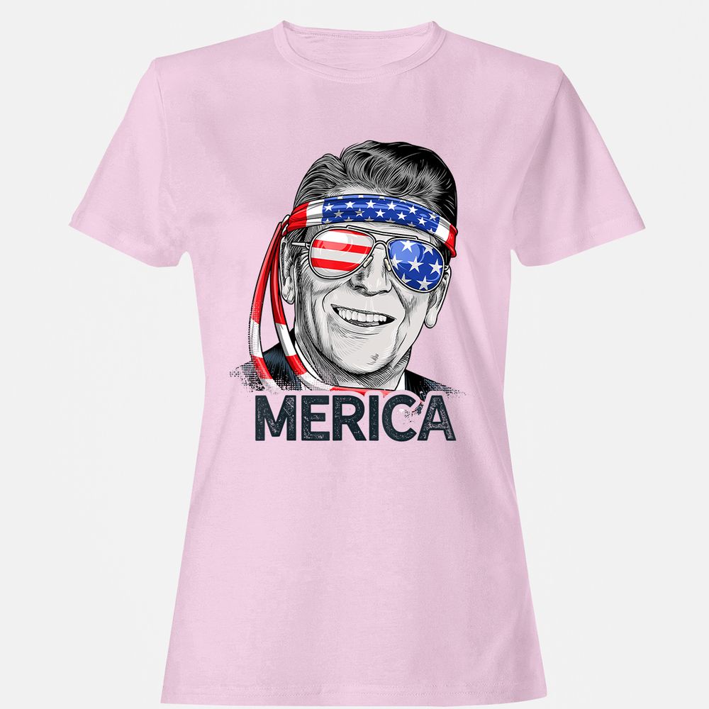 Women's T-Shirt - AK1J7R7L - Light Pink - 9