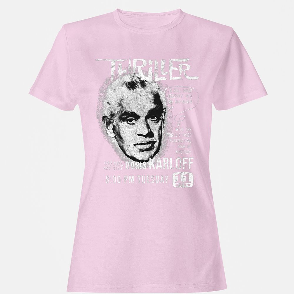 Women's T-Shirt - SF7B2YWB - Light Pink - 9