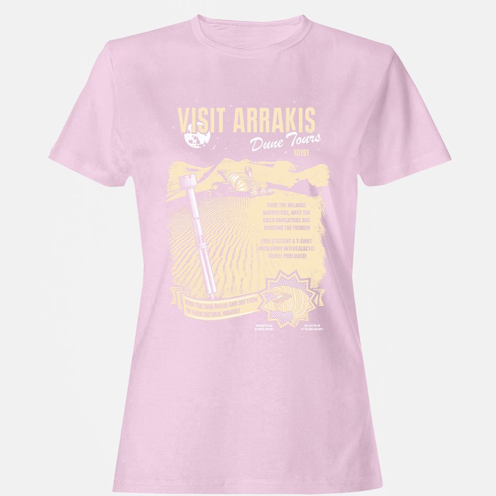 Women's T-Shirt - D3C3RZQY - Light Pink - 9