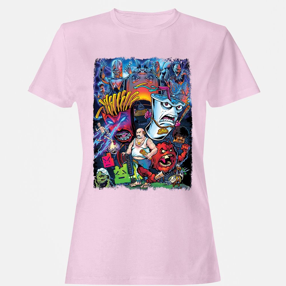 Women's T-Shirt - Q5DUQM54 - Light Pink - 9