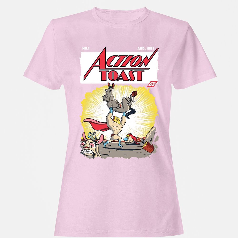 Women's T-Shirt - 161PL9HN - Light Pink - 9
