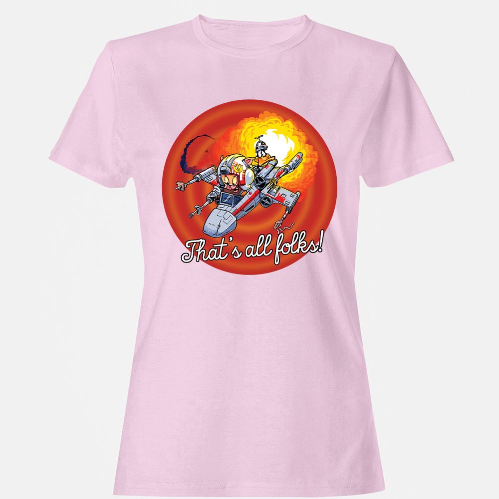 Women's T-Shirt - XYCDRAMH - Light Pink - 9