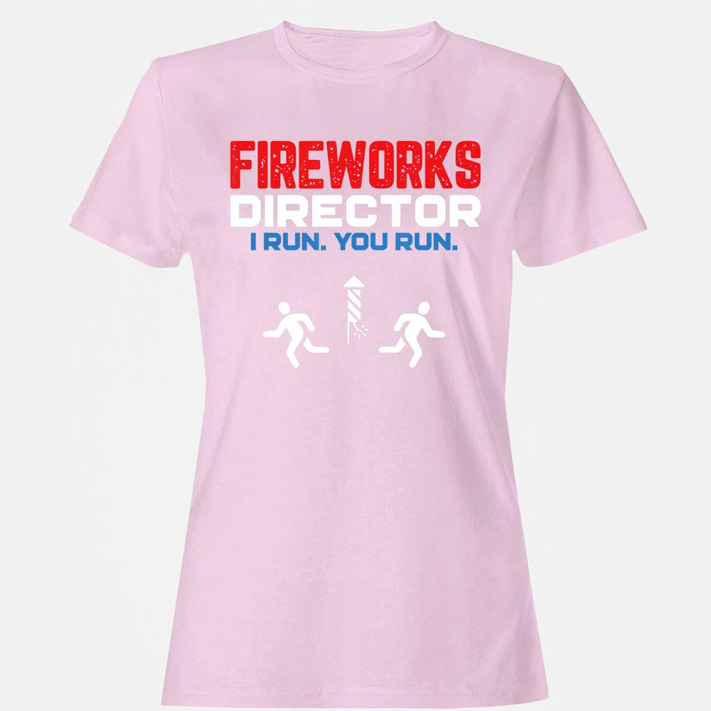Women's T-Shirt - FU4KUHHQ - Light Pink - 9