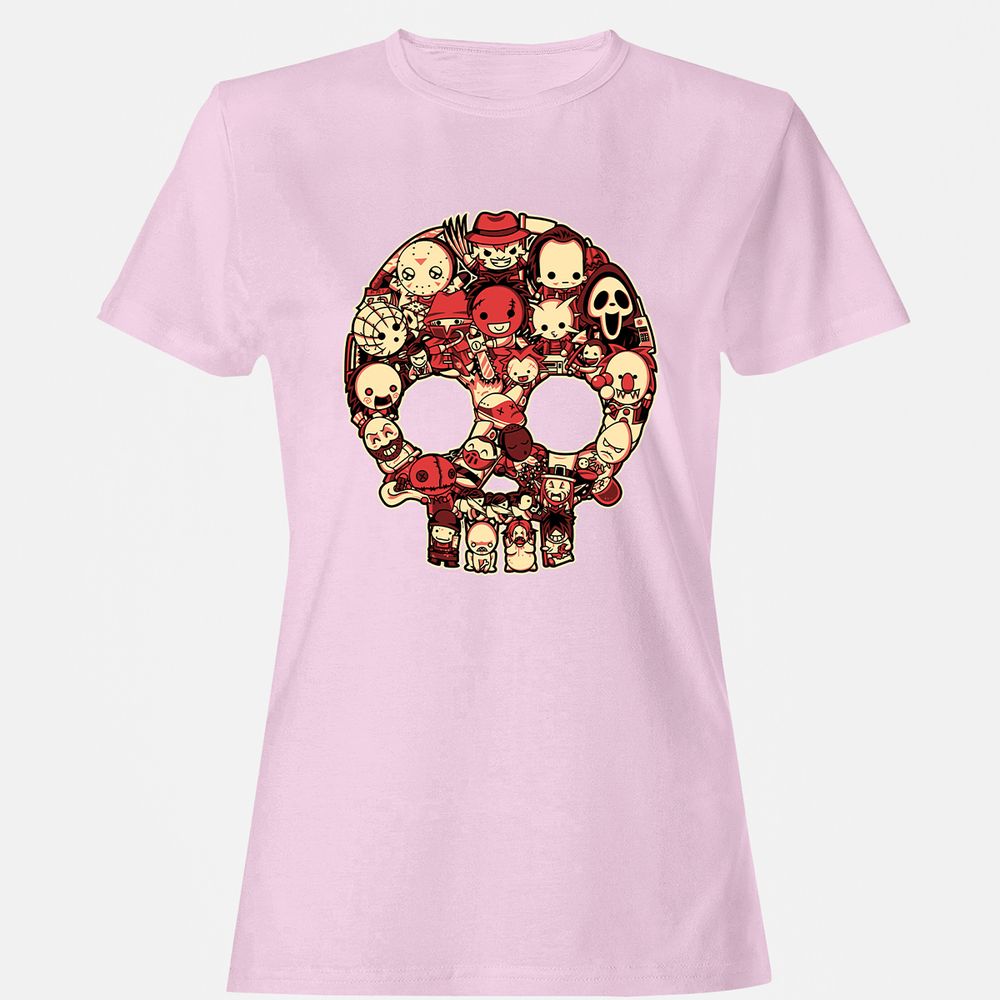 Women's T-Shirt - 7UXYZ83S - Light Pink - 9