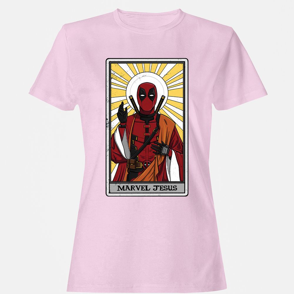 Women's T-Shirt - HKZZ75XW - Light Pink - 9