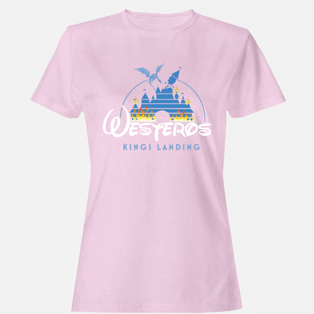 Women's T-Shirt - CHARGPJ9 - Light Pink - 9