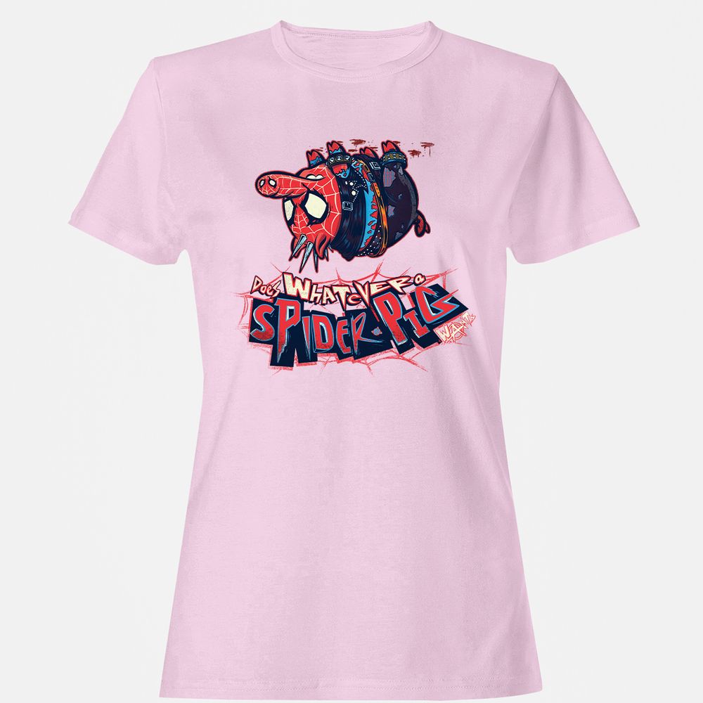 Women's T-Shirt - 66QBTLEE - Light Pink - 9