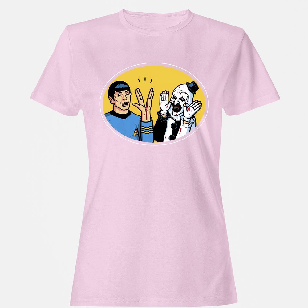 Women's T-Shirt - NUELNH74 - Light Pink - 9