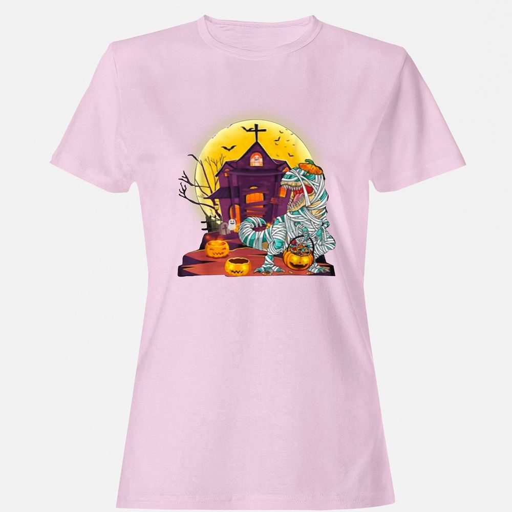 Women's T-Shirt - ZV5LCRDM - Light Pink - 9