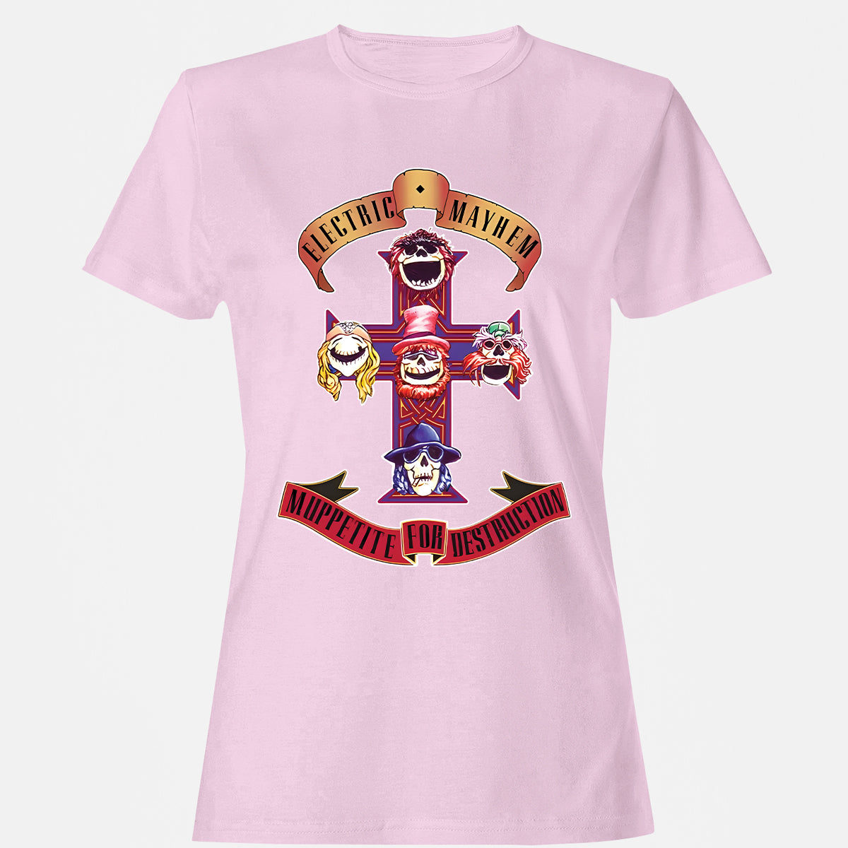 Women's T-Shirt - 1FM9DDXJ - Light Pink - 9