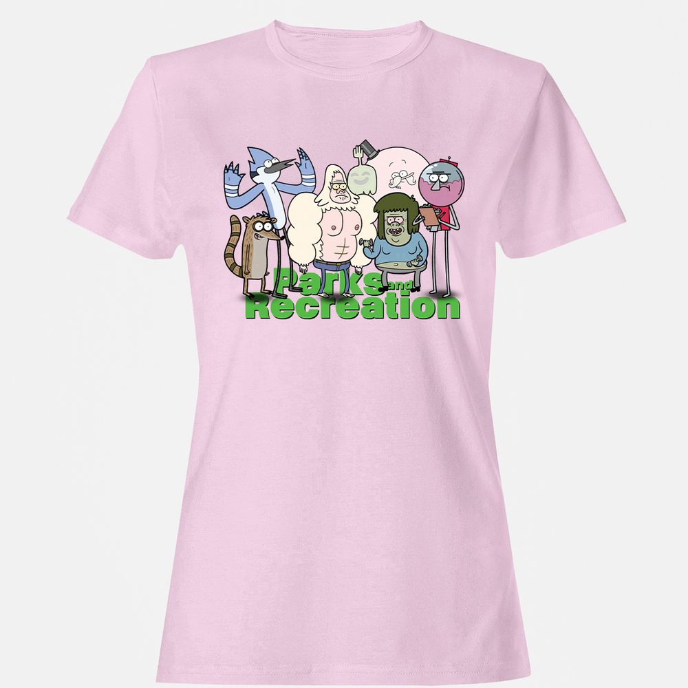 Women's T-Shirt - 5B6QSWMG - Light Pink - 9
