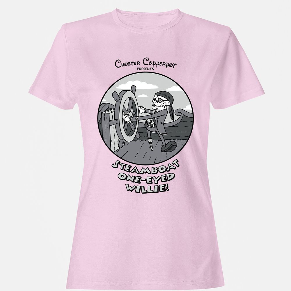 Women's T-Shirt - SWCJ1WBD - Light Pink - 9