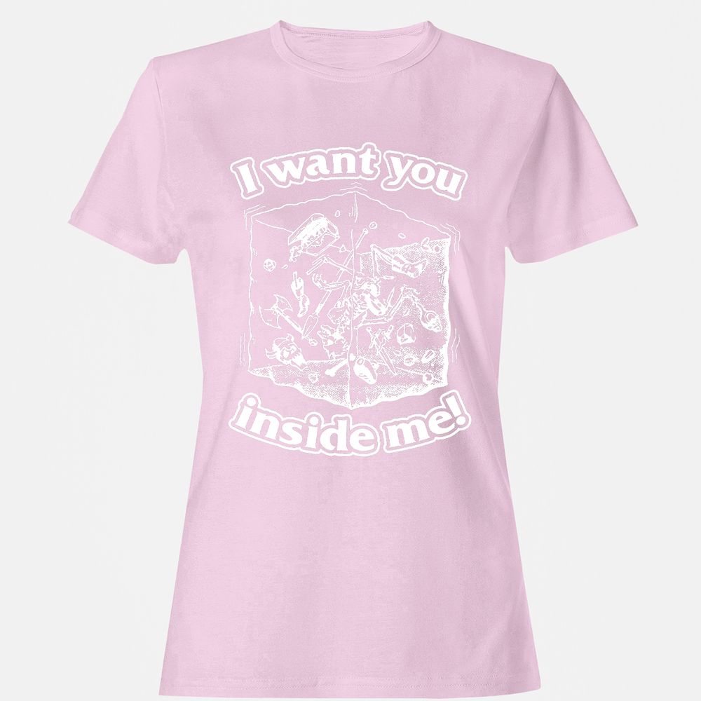Women's T-Shirt - 7YTACRR1 - Light Pink - 9