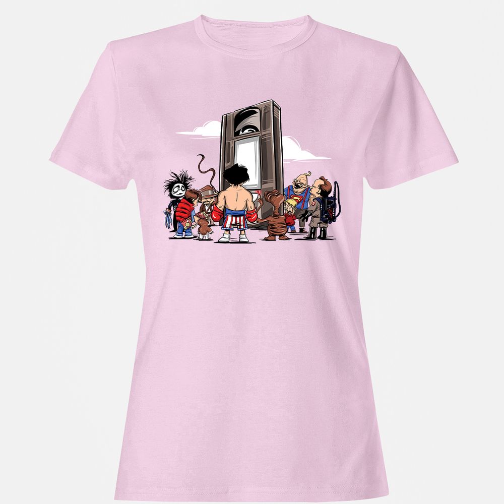 Women's T-Shirt - WHQ58HF7 - Light Pink - 9