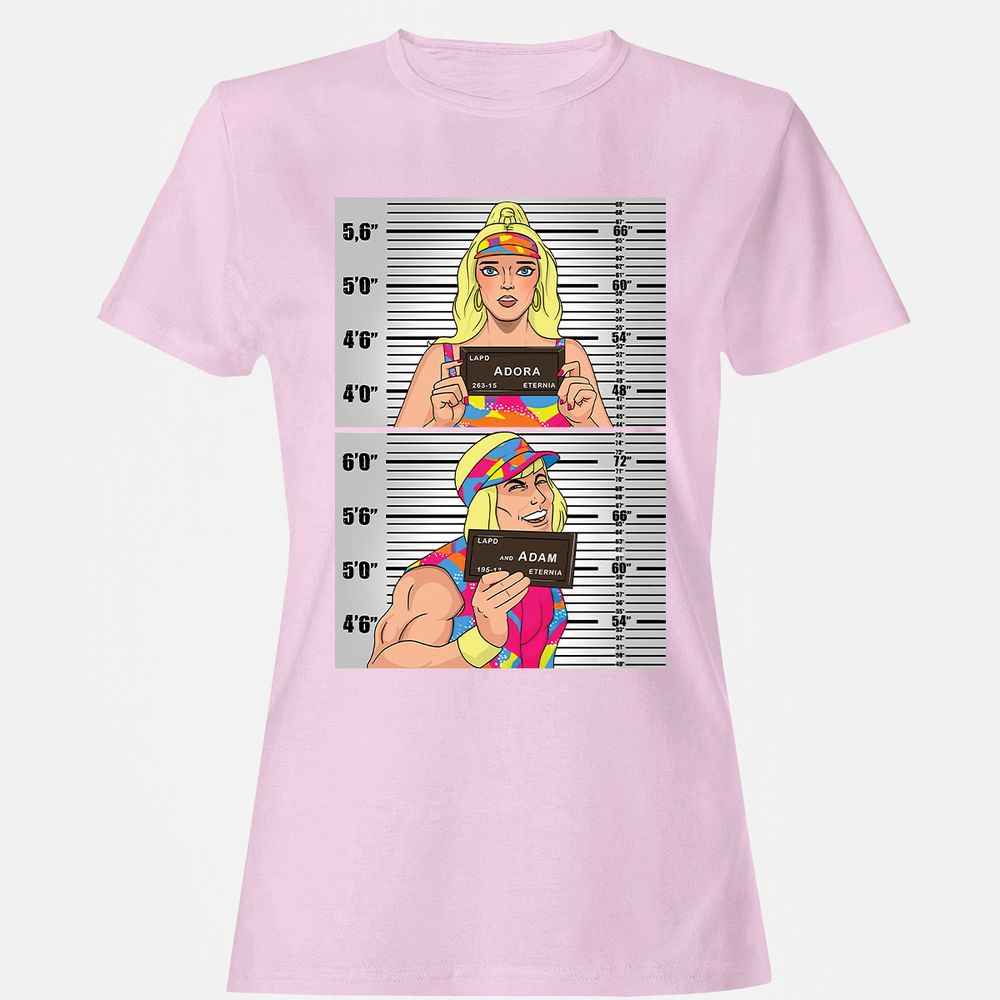Women's T-Shirt - 3XNPUGUH - Light Pink - 9