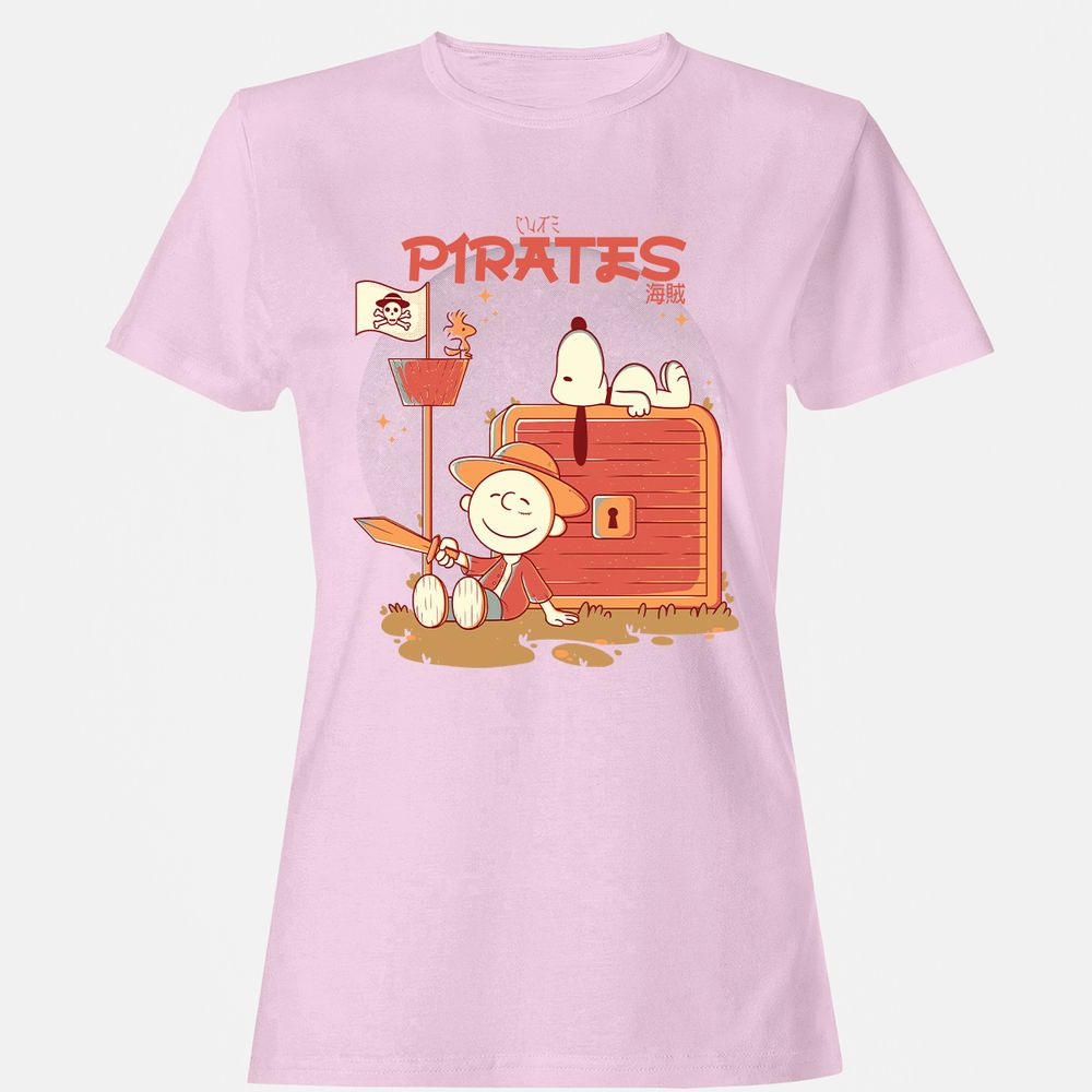 Women's T-Shirt - 7KQRV81V - Light Pink - 9