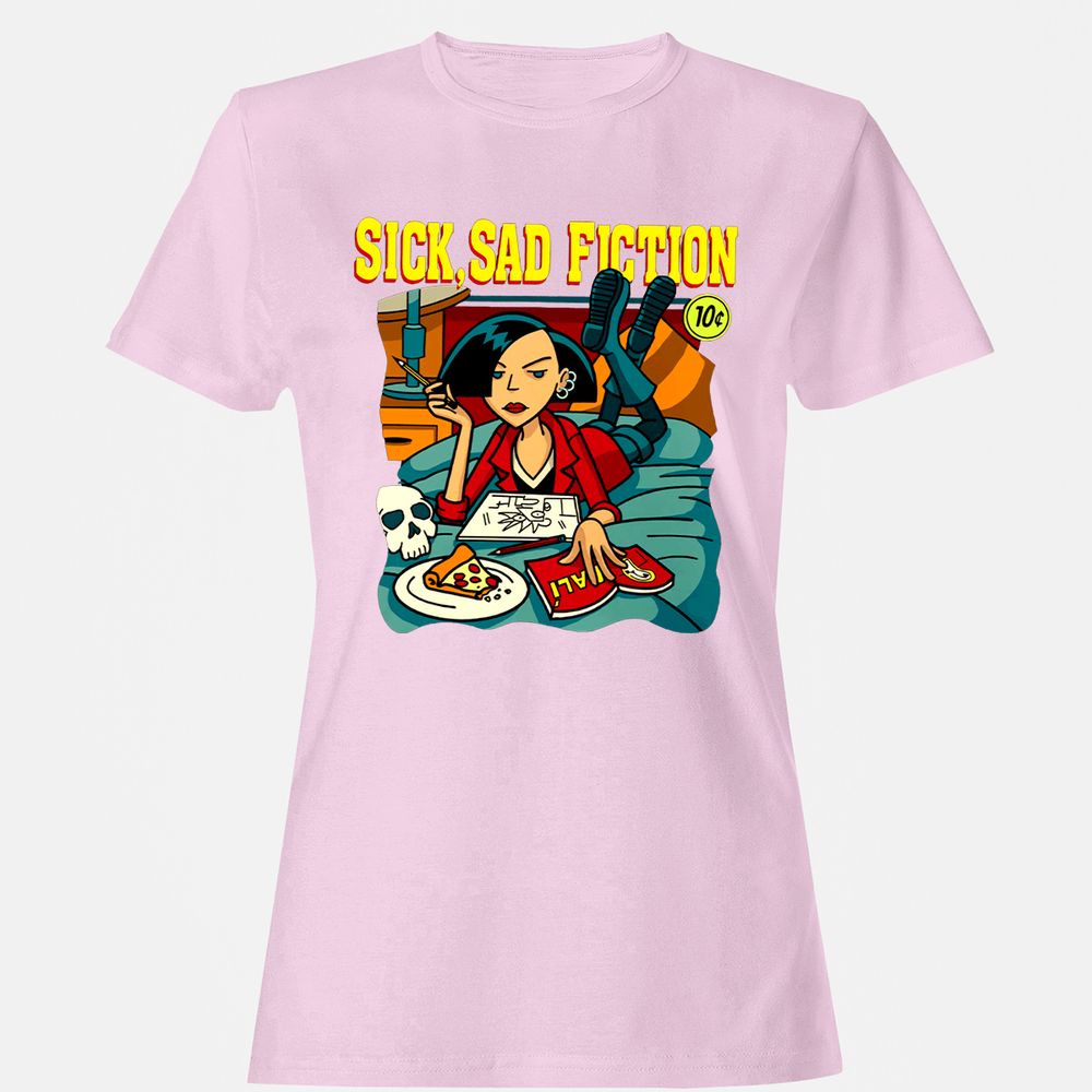 Women's T-Shirt - 6RV492SH - Light Pink - 9