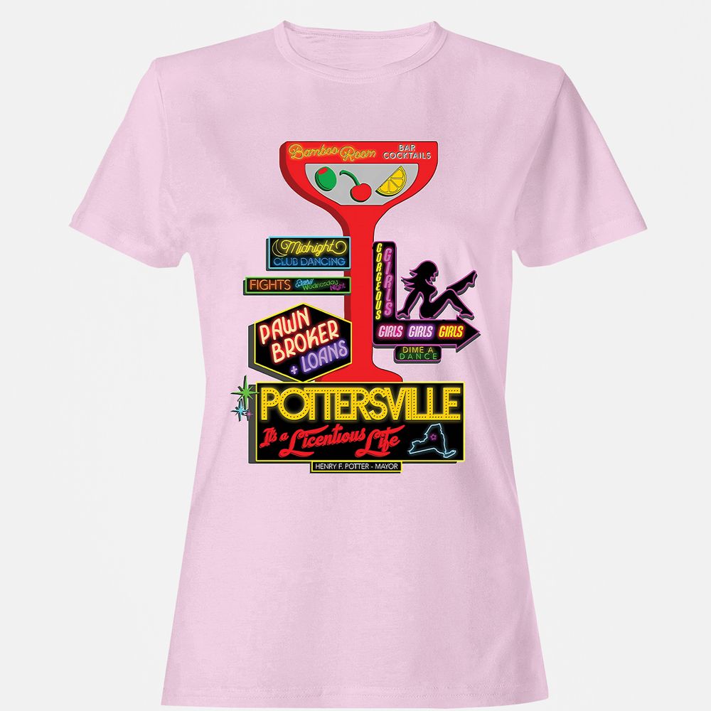 Women's T-Shirt - BXPTE1FY - Light Pink - 9
