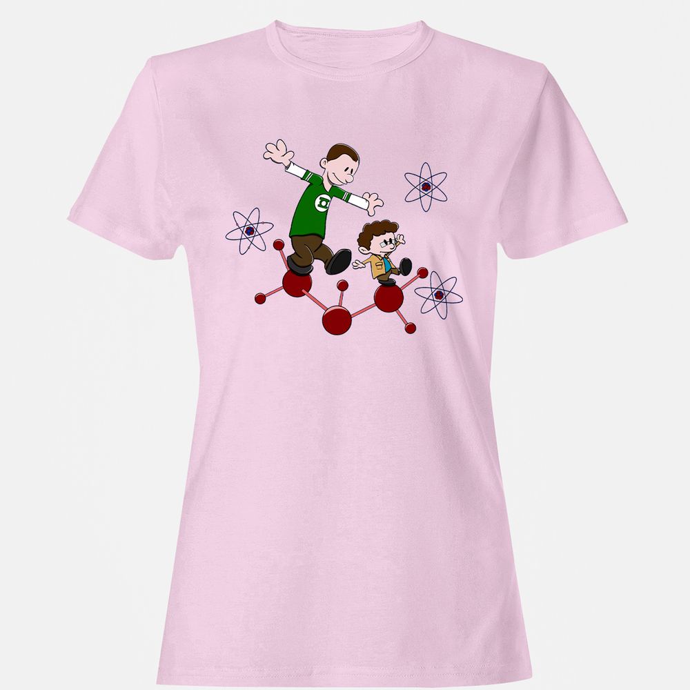 Women's T-Shirt - BUBK5U6R - Light Pink - 9