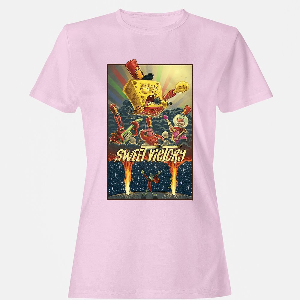 Women's T-Shirt - 6JRXCWTB - Light Pink - 9