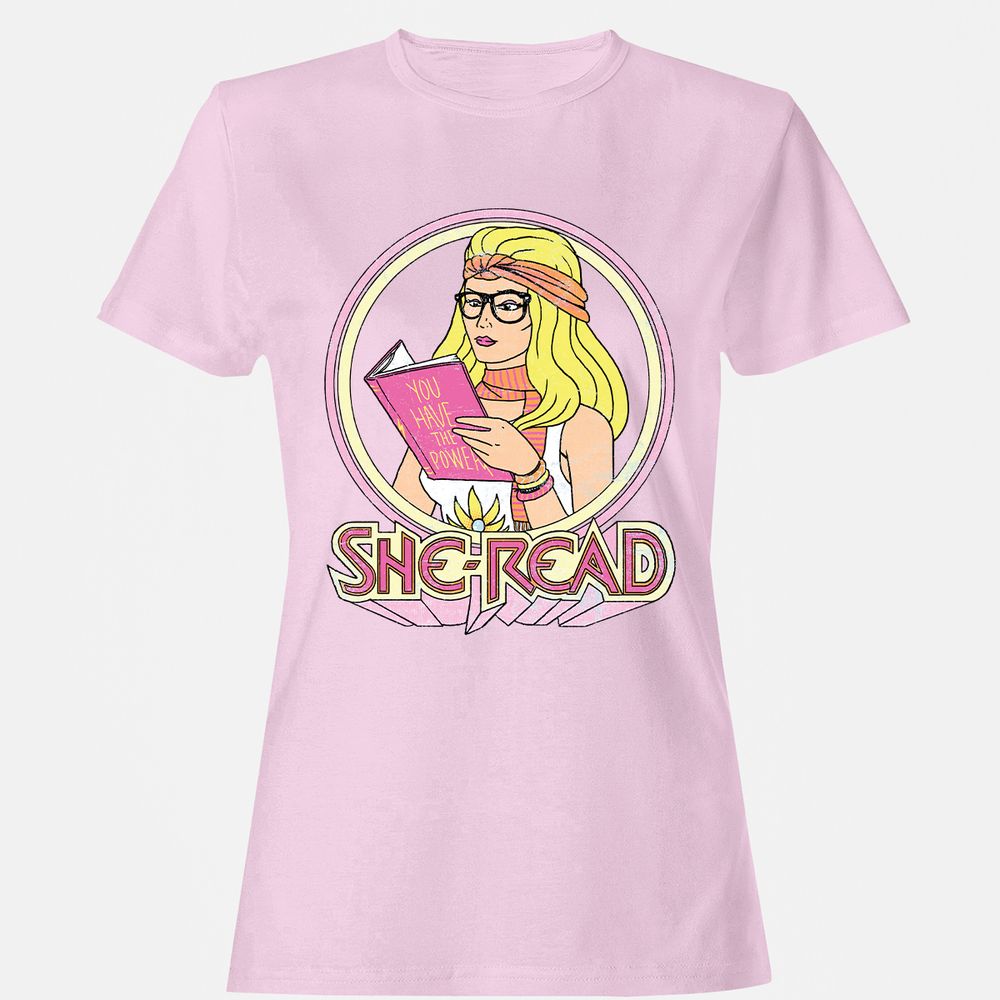 Women's T-Shirt - P8SAKUVQ - Light Pink - 9