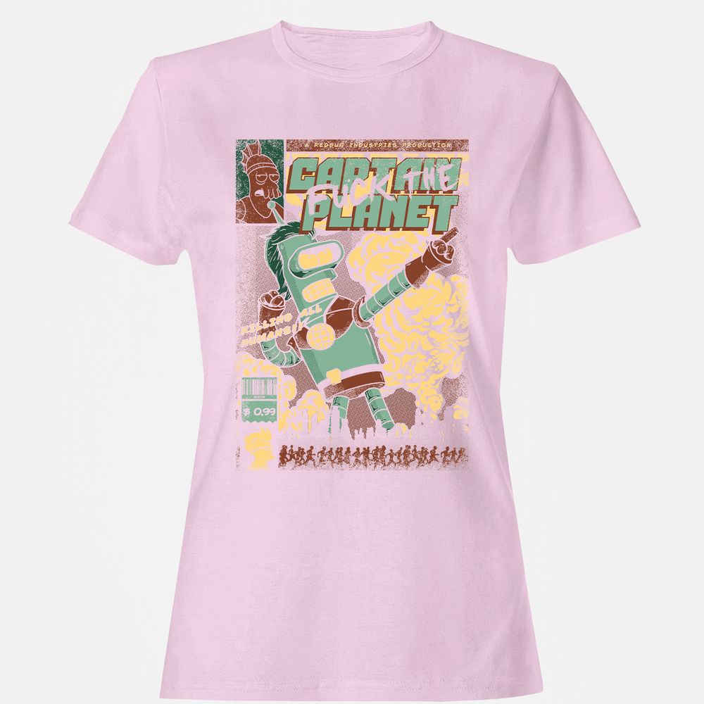 Women's T-Shirt - YLKNB754 - Light Pink - 9