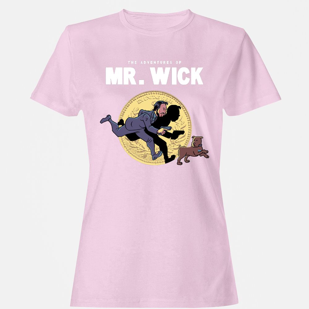 Women's T-Shirt - H543DDQL - Light Pink - 9