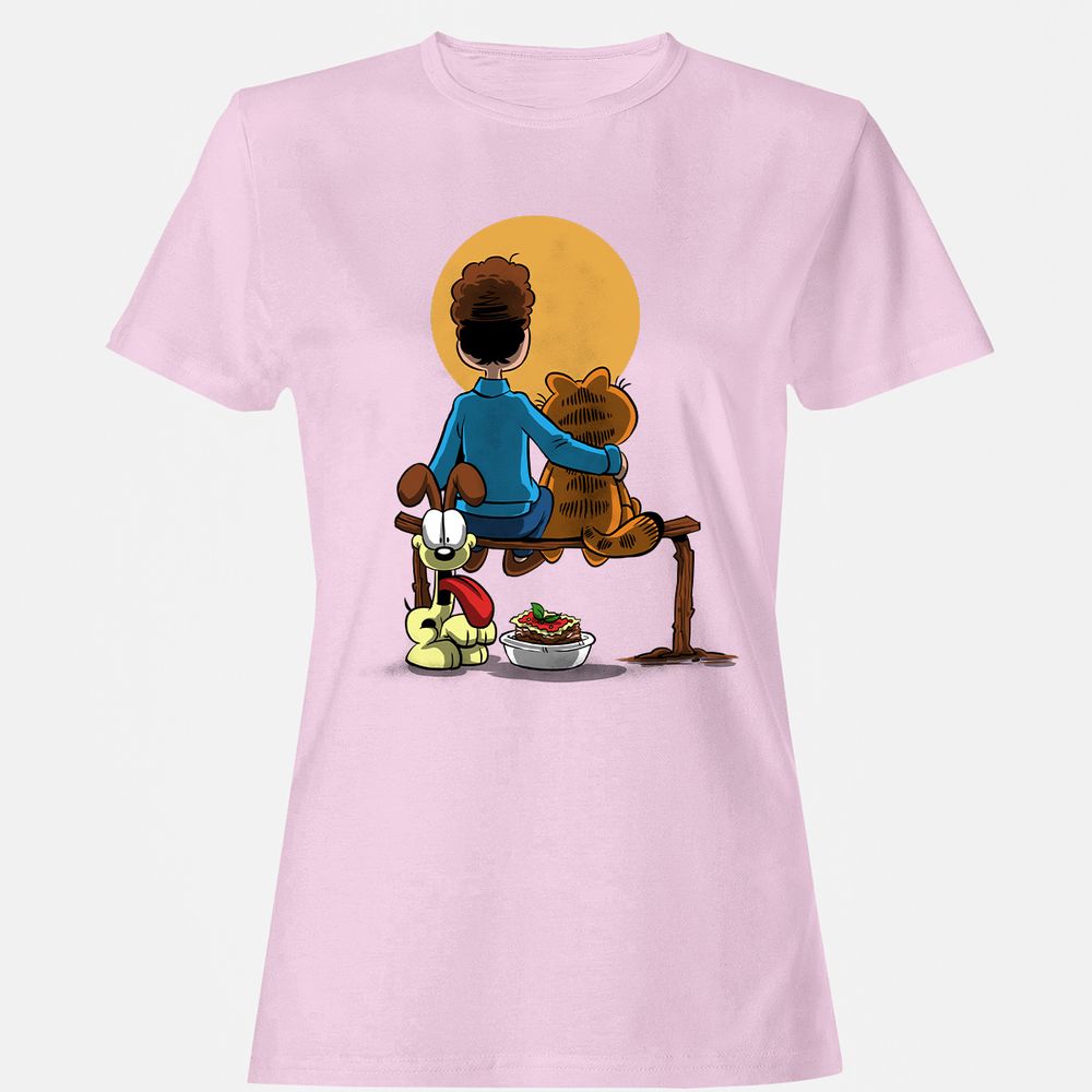 Women's T-Shirt - E71ZGHQ3 - Light Pink - 9