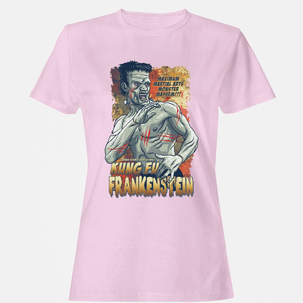 Women's T-Shirt - JZXGYVZN - Light Pink - 9