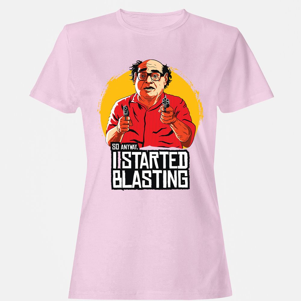 Women's T-Shirt - TSWDSLF4 - Light Pink - 9