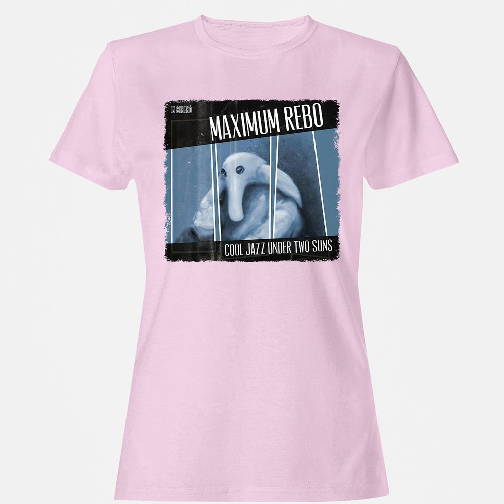 Women's T-Shirt - 5FQCT8D4 - Light Pink - 9