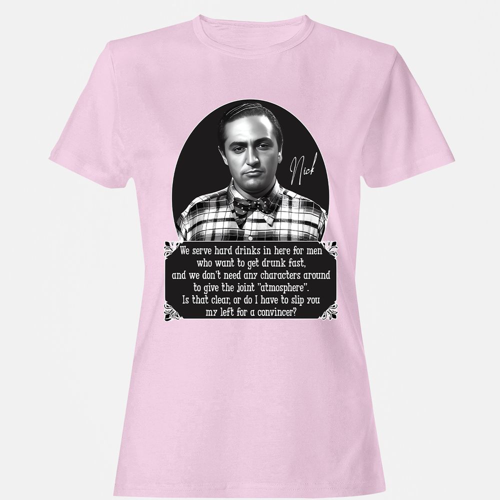 Women's T-Shirt - 5XPLYFW7 - Light Pink - 9