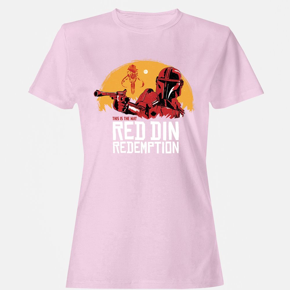 Women's T-Shirt - HWWJ3Y8U - Light Pink - 9