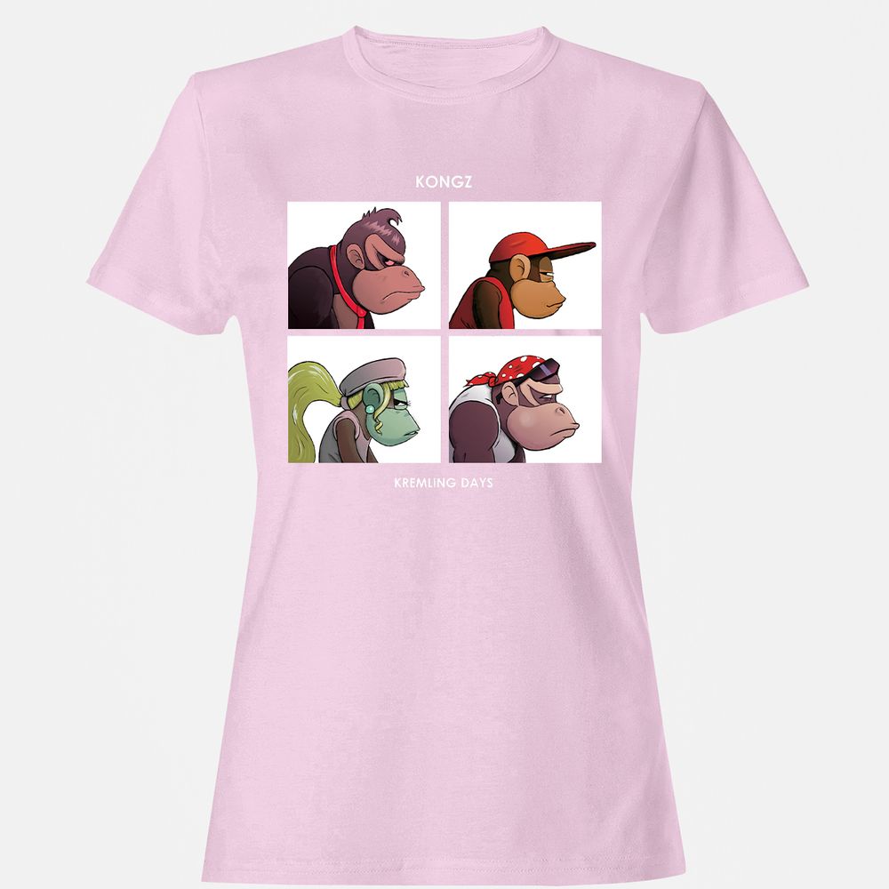 Women's T-Shirt - FEVBYFK2 - Light Pink - 9