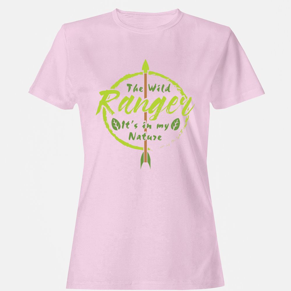 Women's T-Shirt - ZQ1EMJPV - Light Pink - 9