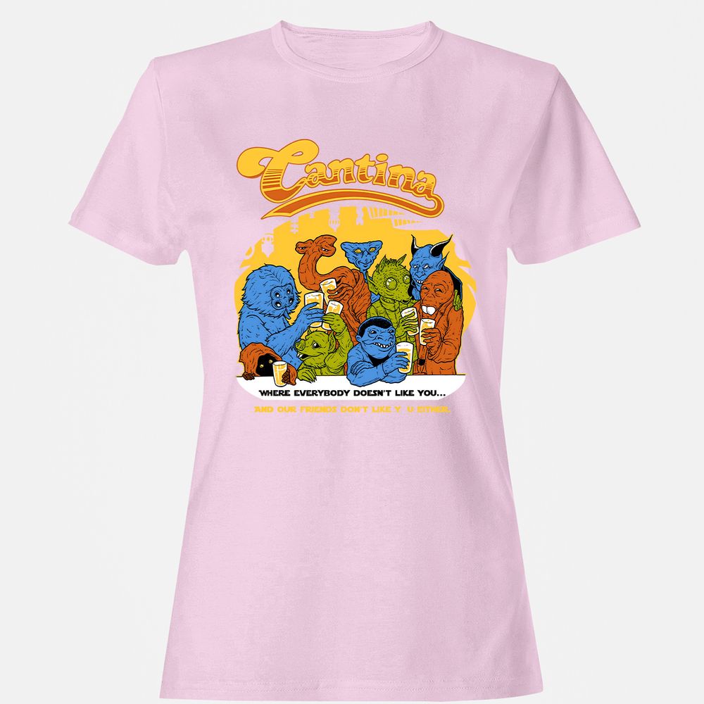 Women's T-Shirt - TXYLXLTY - Light Pink - 9