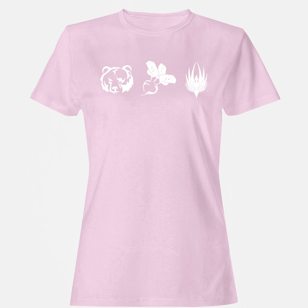 Women's T-Shirt - 98P1QCK9 - Light Pink - 9