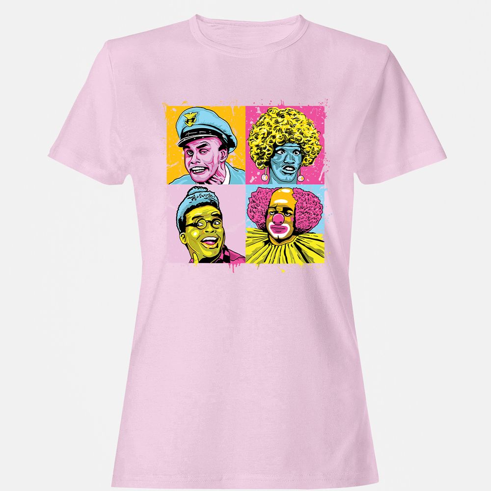 Women's T-Shirt - 11QS48YL - Light Pink - 9