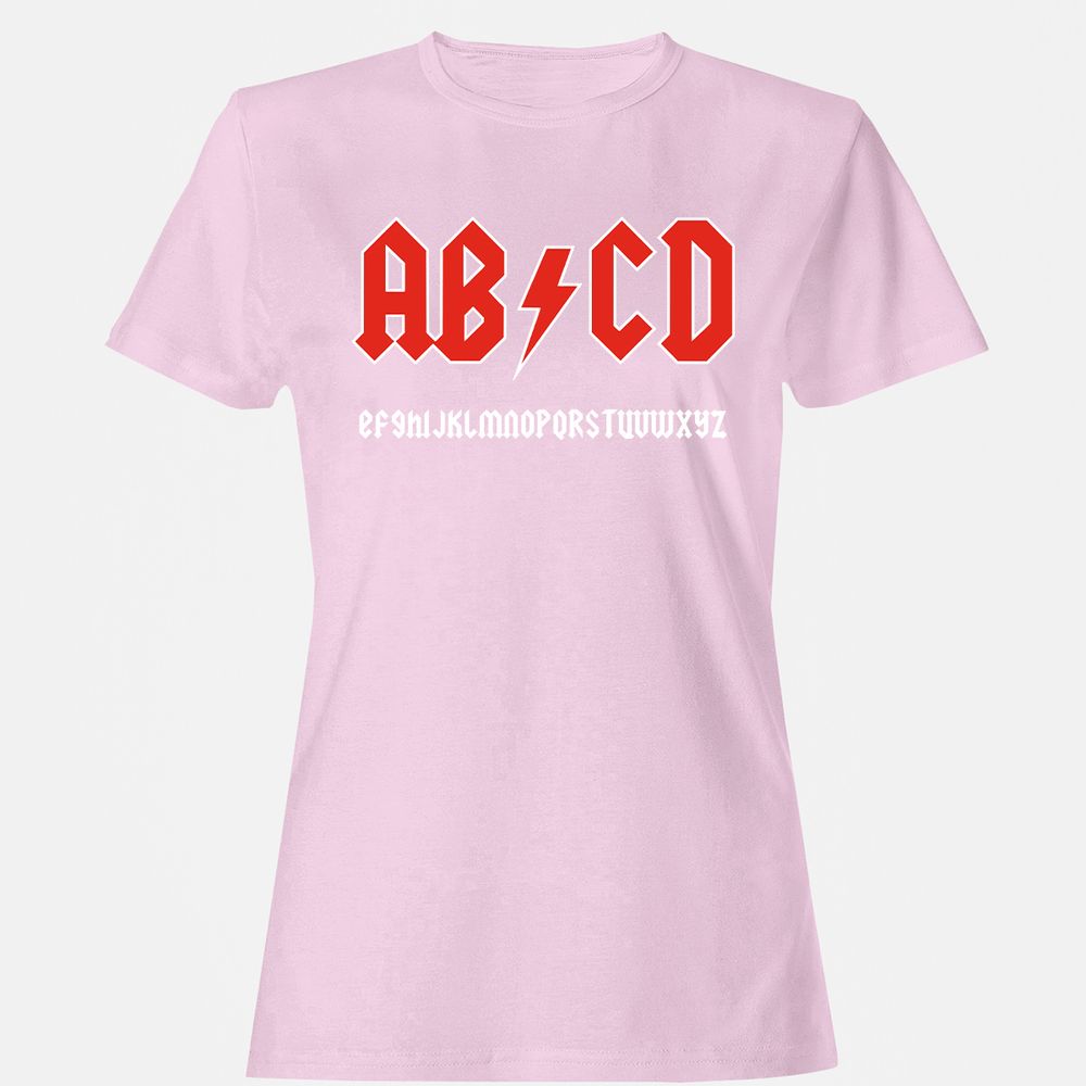 Women's T-Shirt - BEM7BJQF - Light Pink - 9