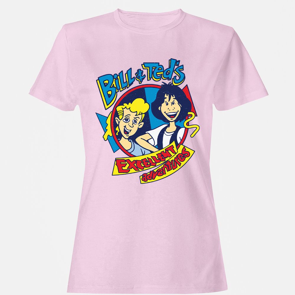 Women's T-Shirt - 7MDVJAQ5 - Light Pink - 9