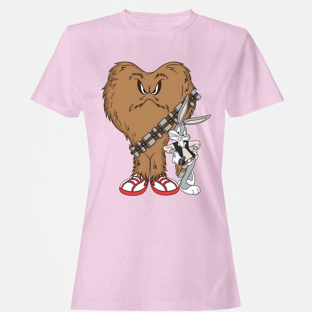 Women's T-Shirt - LQ1N74KQ - Light Pink - 9