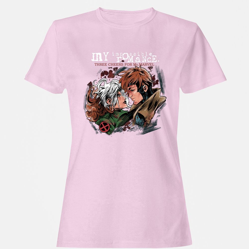 Women's T-Shirt - B9D4XCV9 - Light Pink - 9
