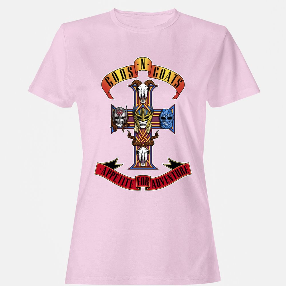 Women's T-Shirt - K9LQG8TS - Light Pink - 9