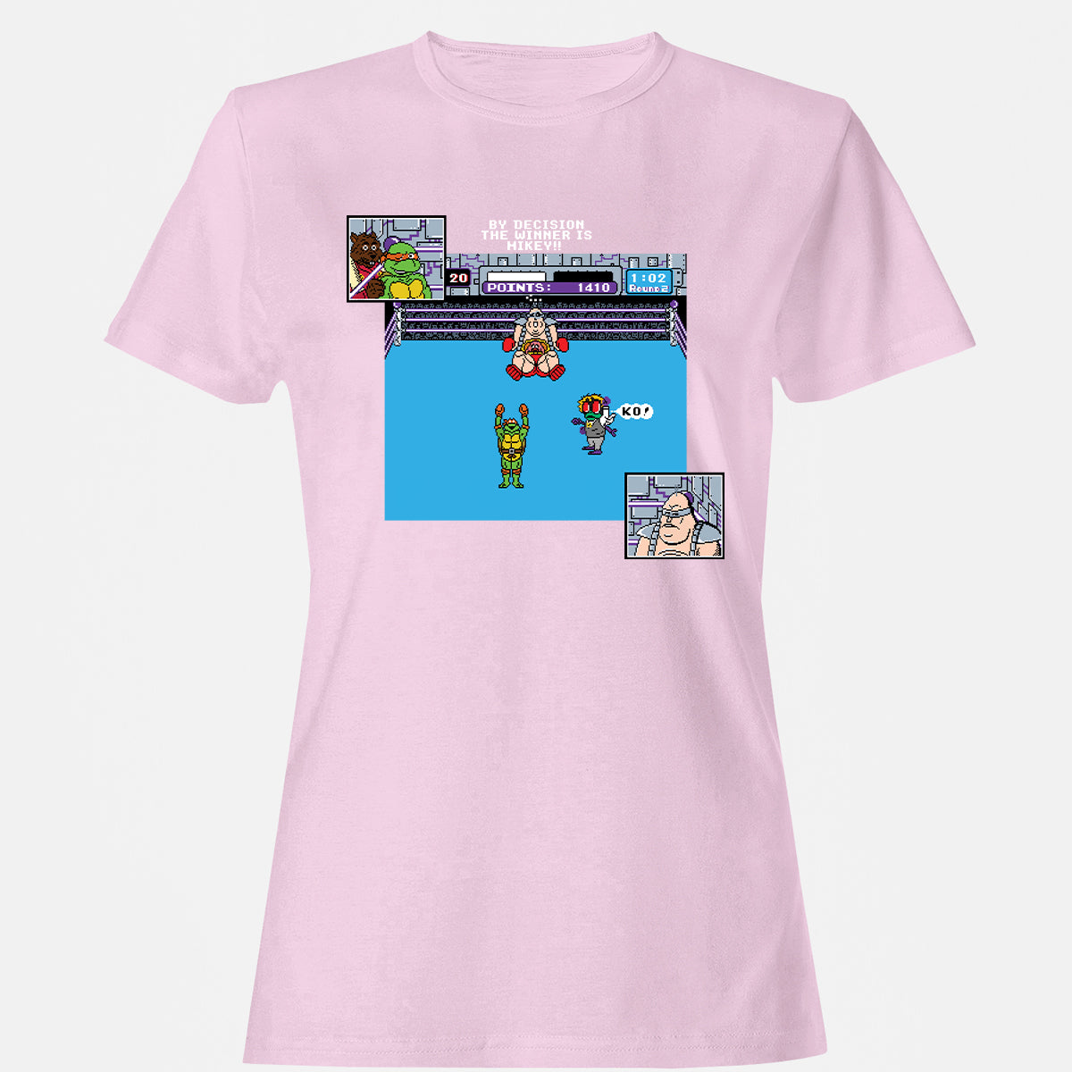 Women's T-Shirt - ZGR9FYN7 - Light Pink - 9