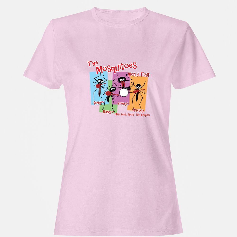Women's T-Shirt - VJP1X8HQ - Light Pink - 9